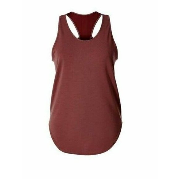 Royal Robbins Women's Top Small Red Merlot Athletic Gym Racerback Sleeveless - Picture 1 of 9